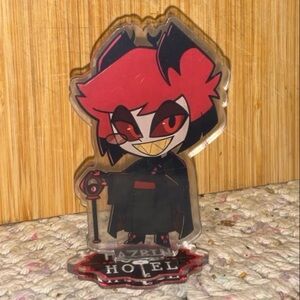 Hazbin Hotel Helluva Boss kimono Alastor chibi anime acrylic figure standee